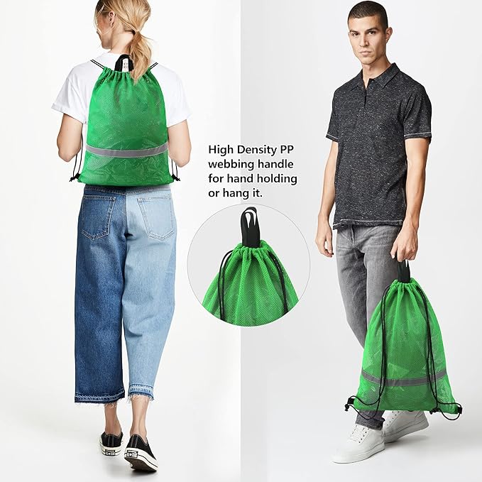 BeeGreen Drawstring Backpack for Men Women Athletic Gym Sports Workout Beach Swim …