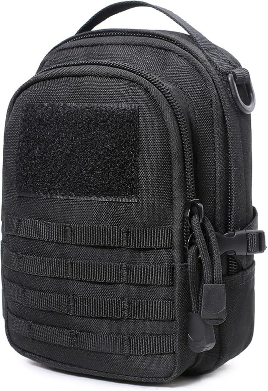 Azarxis Molle Pouches, Tactical Compact EDC Small Utility Pouch Waist Bags Sundries Storage Admin Organize Gear Gadget for Military Backpack