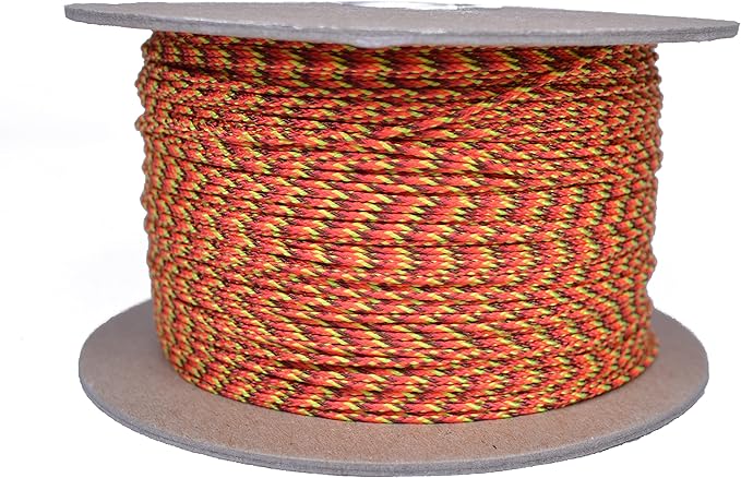 BORED? PARACORD! Nylon Micro Cord - 125 or 1000 Foot Spool Options - 70+ Colors and Patterns - 1.18mm Cord