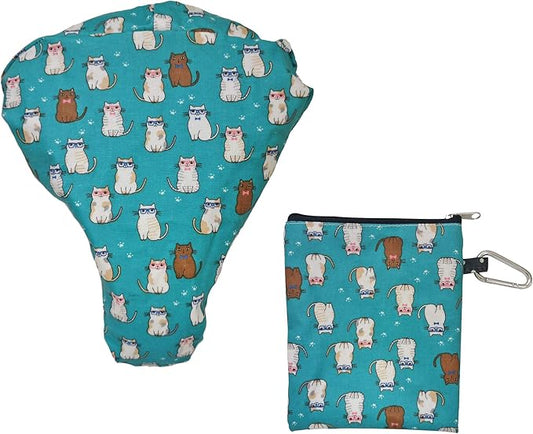 Tainada Water Resistant Bike Seat Bicycle Rainproof Dustproof Saddle Cover with Portable Storage Bag