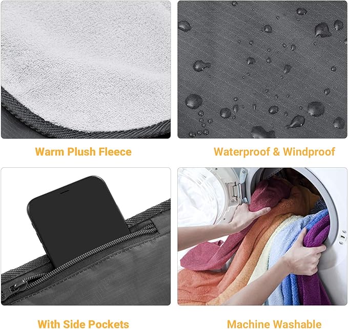 KingCamp Outdoor Picnic Blanket Waterproof Beach Mat for Camping on Grass Foldable Sandproof Beach Blanket Park Hiking Stadium Festivals Dogs 82” x 58”