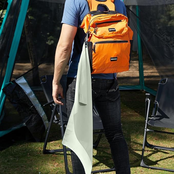 Rainleaf Microfiber Towel Perfect Travel & Gym & Camping Towel. Quick Dry - Super Absorbent - Ultra Compact - Lightweight. Suitable for Trip, Beach, Shower, Backpacking, Pool