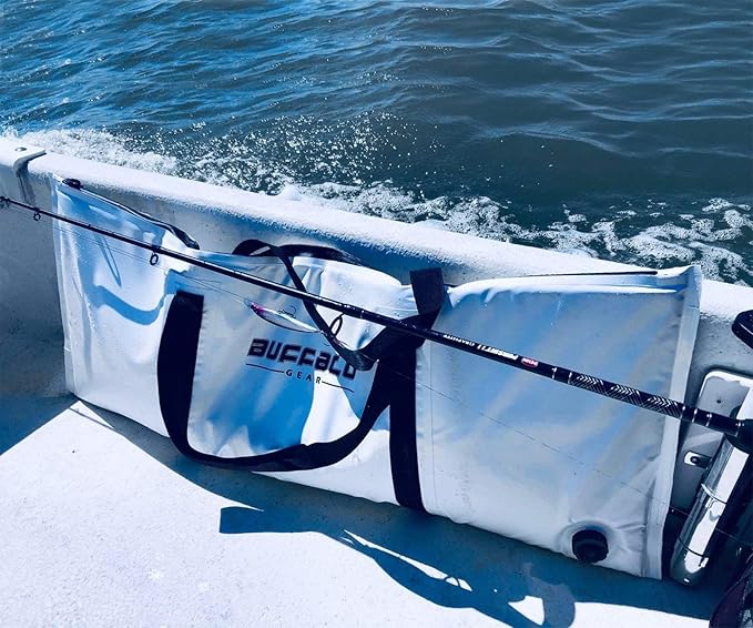 Buffalo Gear Insulated Fish Cooler 60in 71in 116in Large Kill Bag - Portable Waterproof, Keeps Ice-cold More Than 24 Hours