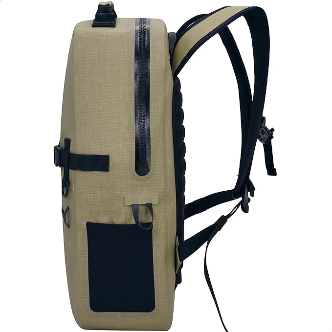 Breakwater Supply™ 100% Waterproof Submersible Backpack, Laptop Bag, Airtight Zippers | Travel Outdoors | Fogland 25L 20L 15L