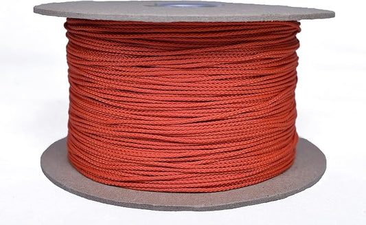 BORED? PARACORD! Nylon Micro Cord - 125 or 1000 Foot Spool Options - 70+ Colors and Patterns - 1.18mm Cord