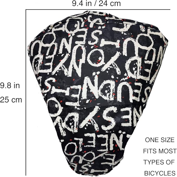 Tainada Water Resistant Bike Seat Bicycle Rainproof Dustproof Saddle Cover with Portable Storage Bag