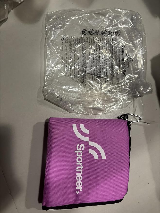 Sportneer Sitting Pad, Sit Pads for Backpacking Portable Camping Sit Pad Waterproof Folding Pad Stadium Seat Pad for for Camping Picnics Hiking