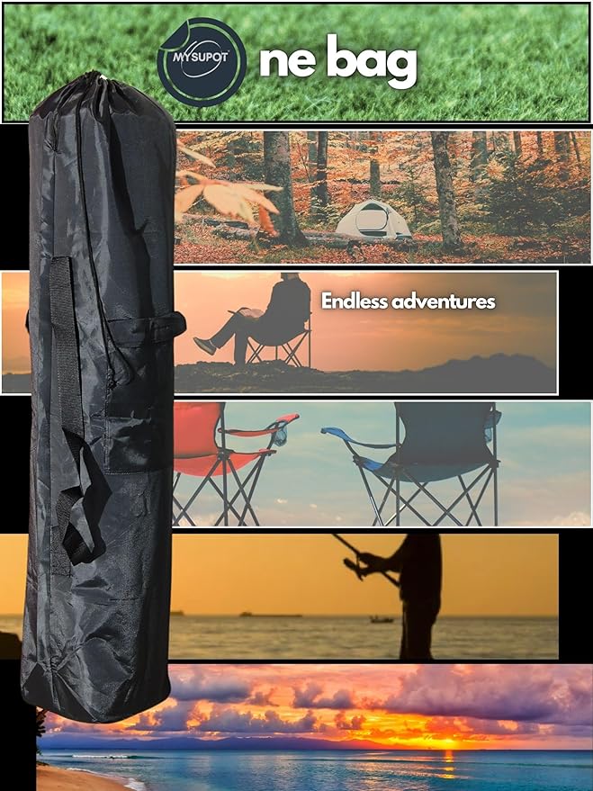 Replacement Bag for Folding Camping Chair, Portable Camp Chair, Hammock, Yoga Mat, Umbrella, Tents, Tripods, Fishing Poles - 420D Oxford Polyester Fabric