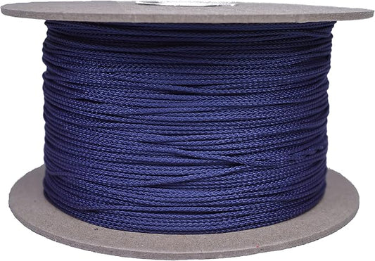 BORED? PARACORD! Nylon Micro Cord - 125 or 1000 Foot Spool Options - 70+ Colors and Patterns - 1.18mm Cord