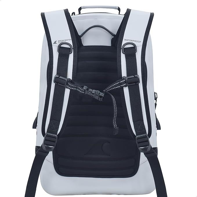 Breakwater Supply™ 100% Waterproof Submersible Backpack, Laptop Bag, Airtight Zippers | Travel Outdoors | Fogland 25L 20L 15L
