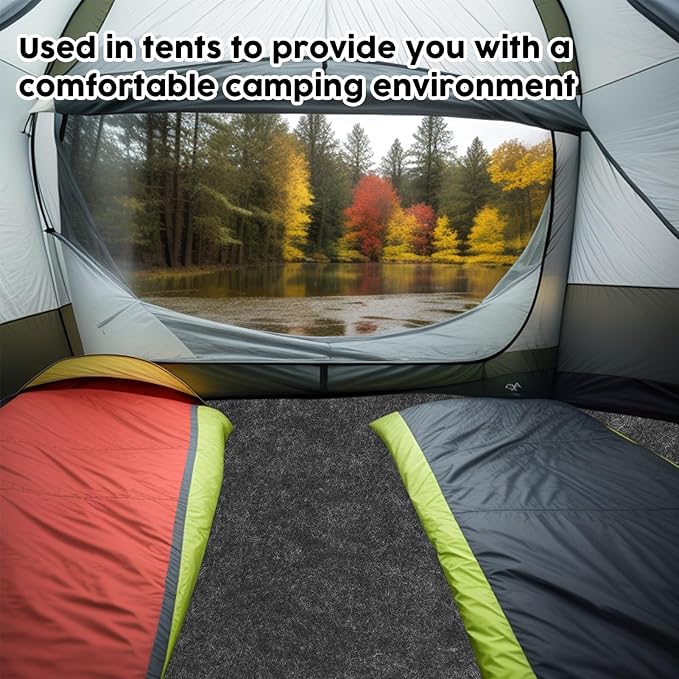 Camping Tent Carpet Mat, 6 X 6.16 Ft Waterproof Camping Rugs Tent Floor Blanket Picnic Floor Blanket for Camping Hiking Lawn Picnic Tent Supplies