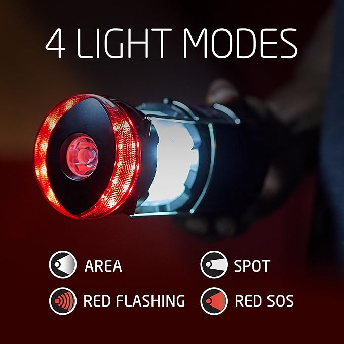 EVEREADY 360 LED Camping Lantern (2-Pack), Collapsible LED Lanterns, Rugged Survival Kits for Hurricane, Emergency Light for Storm, Outages, Outdoor Portable Lanterns