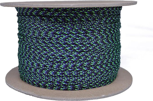 BORED? PARACORD! Nylon Micro Cord - 125 or 1000 Foot Spool Options - 70+ Colors and Patterns - 1.18mm Cord