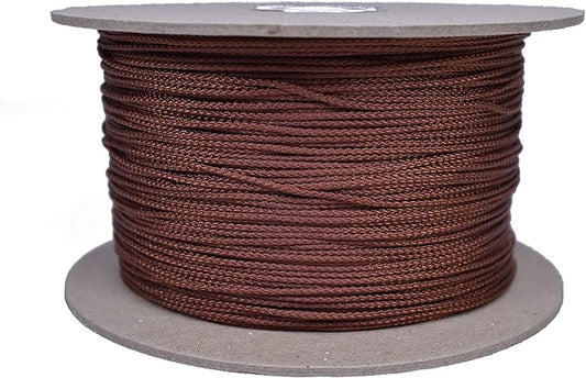 BORED? PARACORD! Nylon Micro Cord - 125 or 1000 Foot Spool Options - 70+ Colors and Patterns - 1.18mm Cord