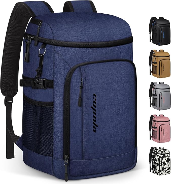 Capolo 36/45 Cans Cooler Backpack Insulated Waterproof for Women Men Lunch Backpack Coolers Leak Proof Soft Cooler Bags