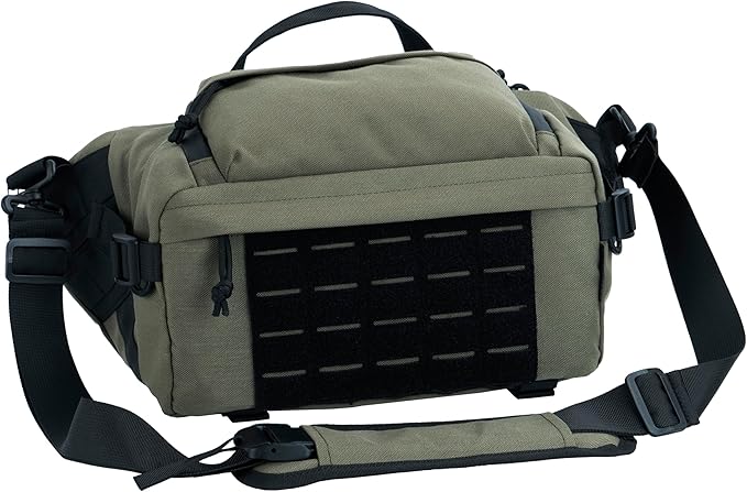 Tactical Sling Backpack Crossbody EDC Pack MOLLE Satchel Bag for Travel, Work, Camping and Hiking 8Liter