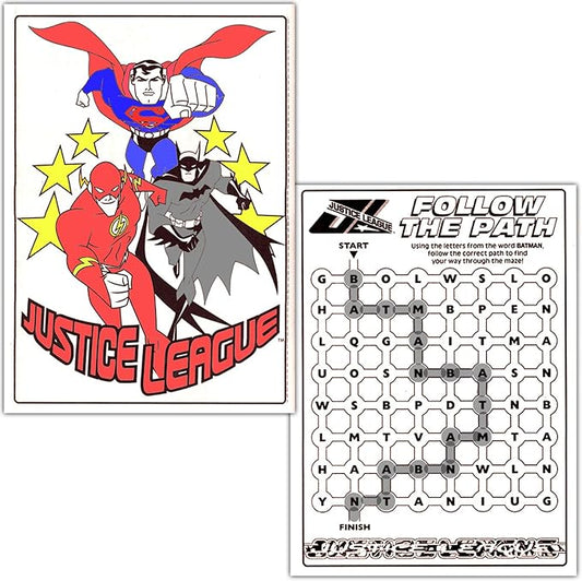 Superhero Ultimate Coloring Book Assortment for Kids 4-8 ~ 15 Books Featuring Avengers, Spiderman, Justice League, Superman, Star Wars Mandalorian, and More (Bundle Includes Stickers)