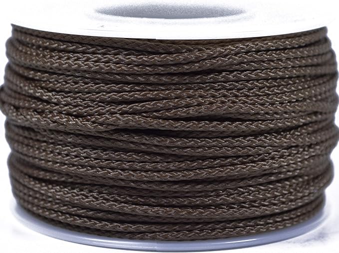 BORED? PARACORD! Nylon Micro Cord - 125 or 1000 Foot Spool Options - 70+ Colors and Patterns - 1.18mm Cord