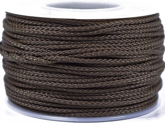 BORED? PARACORD! Nylon Micro Cord - 125 or 1000 Foot Spool Options - 70+ Colors and Patterns - 1.18mm Cord
