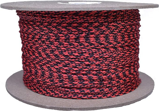 BORED? PARACORD! Nylon Micro Cord - 125 or 1000 Foot Spool Options - 70+ Colors and Patterns - 1.18mm Cord
