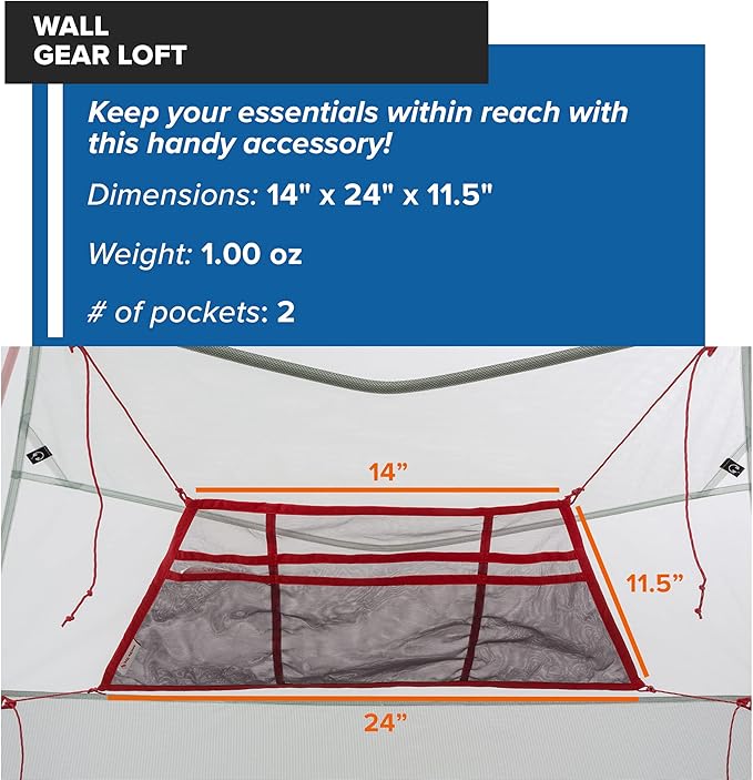 Big Agnes Gear Loft Tent Accessory