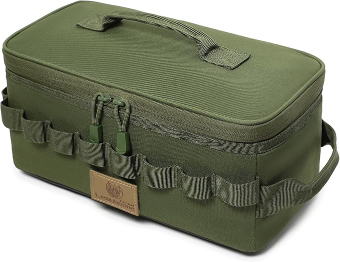 Tactical Camping Storage Bag 9L Tactical Utility Tote Bag Camping Cookware Organizer Trunk Organizer