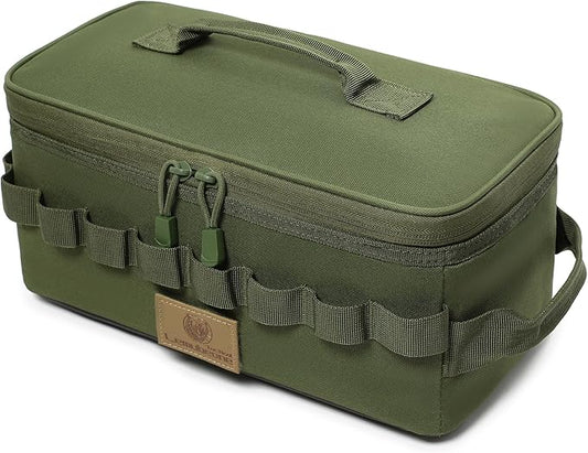 Tactical Camping Storage Bag 9L Tactical Utility Tote Bag Camping Cookware Organizer Trunk Organizer