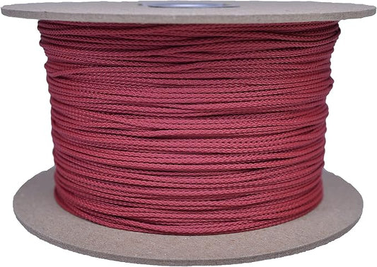 BORED? PARACORD! Nylon Micro Cord - 125 or 1000 Foot Spool Options - 70+ Colors and Patterns - 1.18mm Cord
