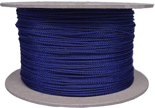 BORED? PARACORD! Nylon Micro Cord - 125 or 1000 Foot Spool Options - 70+ Colors and Patterns - 1.18mm Cord