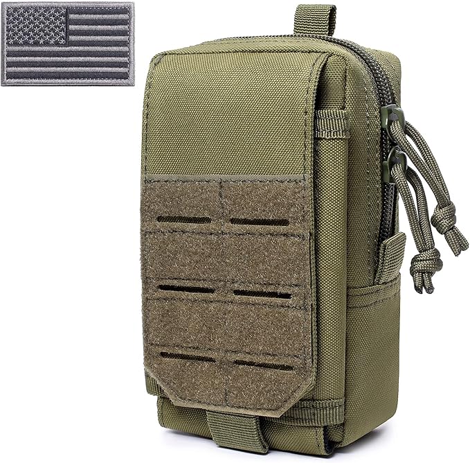 Tactical Molle EDC Pouch Cellphone Pouch Holder Utility Gadget Organizer Bag