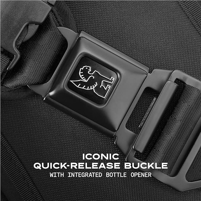 Chrome Industries Kadet Max Messenger Bag – Crossbody Sling Backpack for Men and Women w/Quick Release Buckle