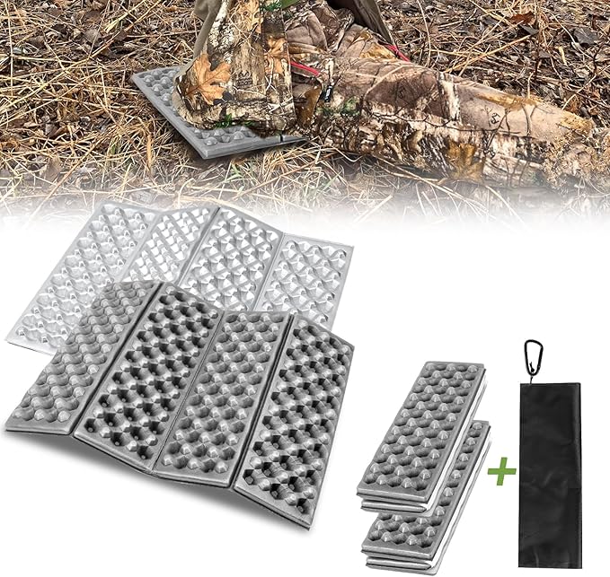 Portable Seat Cushion,Hunting Lightweight Foam Sit Pad,Camping Foam Mat for Hunting,Camping,Hiking, Outdoor Activities