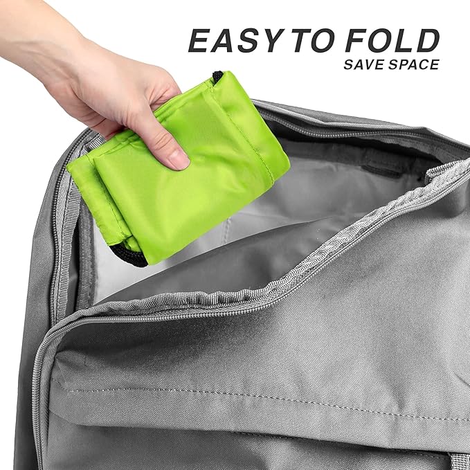 BuyAgain Drawstring Backpack Sports Water Resistant String Bag Sport Gym Sackpack for Women Men Large with Zipper, Apple Green