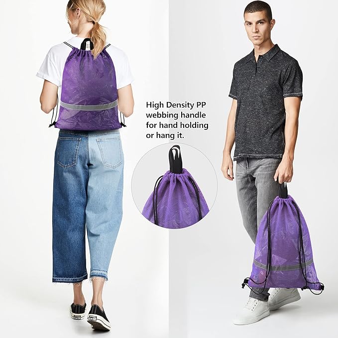 BeeGreen Drawstring Backpack for Men Women Athletic Gym Sports Workout Beach Swim …