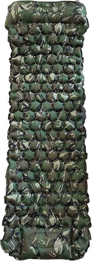 Self-Inflating Sleeping Mats for Camping, Extra Thick Camping Sleeping Mat, Self Inflating Camping Pad with Pillow, 75”x25” Ultralight, Sleeping Bag Pad Built-in Foot Pump Tent, Hiking & Picnic.