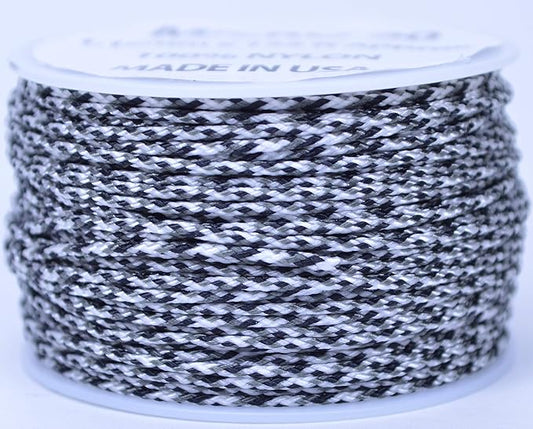 BORED? PARACORD! Nylon Micro Cord - 125 or 1000 Foot Spool Options - 70+ Colors and Patterns - 1.18mm Cord