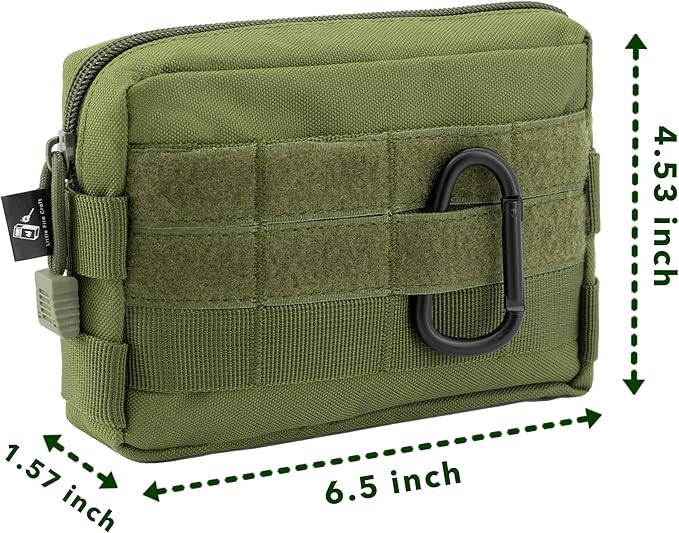 Tactical Molle Pouch Waist Pack Military EDC Pouch Accessories Organizer for Camping Hiking