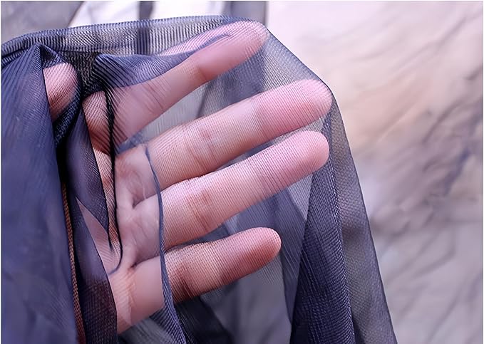 Hammock Mosquito Net, Extra Large Opening,Camping & Hiking Accessory,Anti-Mosquito Protection,Lightweight & Portable,Compatible with Most Hammocks.