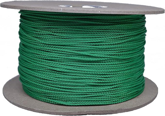 BORED? PARACORD! Nylon Micro Cord - 125 or 1000 Foot Spool Options - 70+ Colors and Patterns - 1.18mm Cord