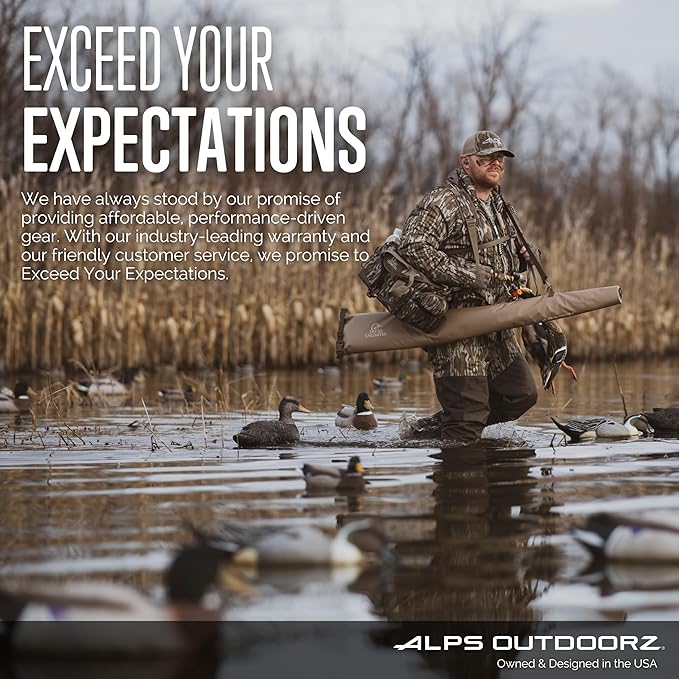 ALPS OutdoorZ Guardian Backpack Dry Bag, Mossy Oak Original Bottomland, 50L