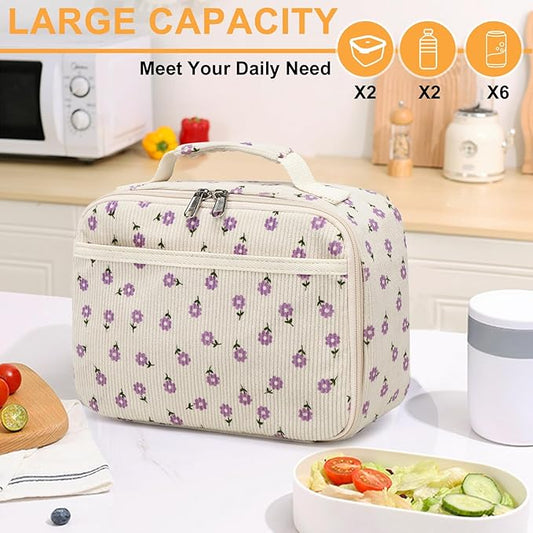 CAMTOP Lunch Box Kids Insulated Lunch Bag Small Cooler Thermal Meal Thermal lunchbox for Girls Boys School Picnics