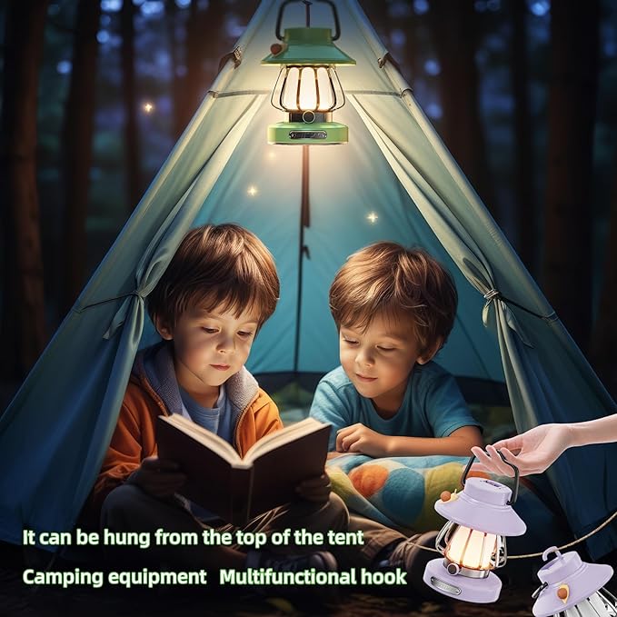 HOMY New Gear lamp for Kids Set Toddler Flashlight Convenient LED Light Rechargeable Battery Operated Outdoor Indoor Essentials Table Portable Night Light Green Gift Electric Camping Lanterns Snail