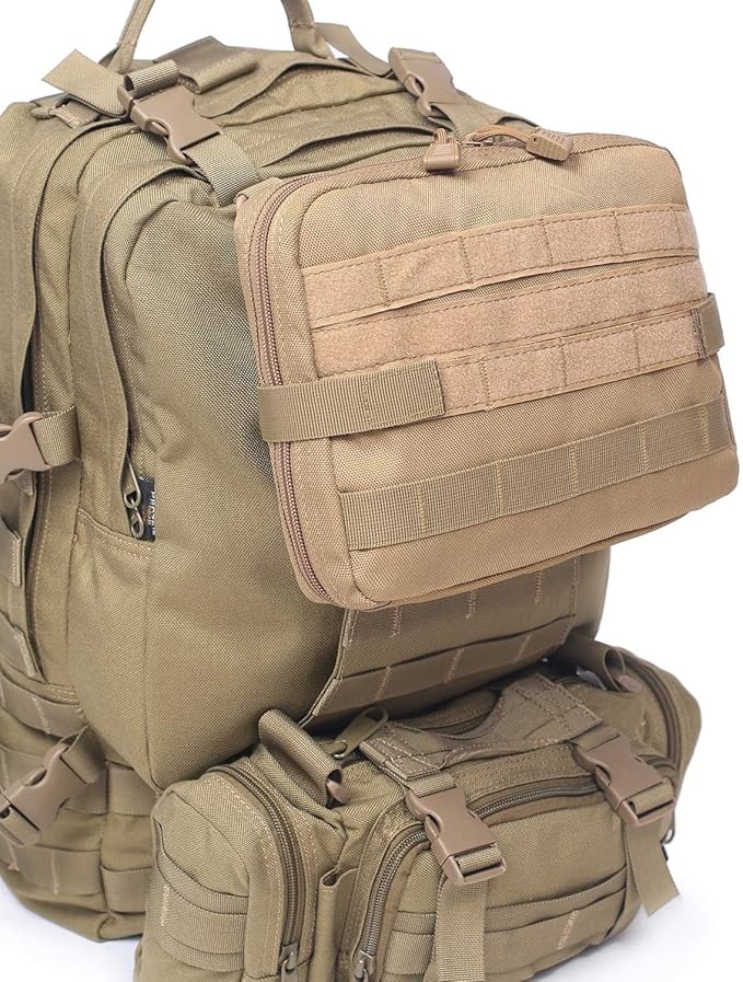 Tactical Molle Admin Pouch Multi-Purpose Modular Utility Tool Bag