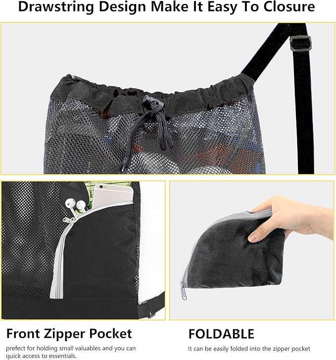 BeeGreen Drawstring Backpack for Men Women Athletic Gym Sports Workout Beach Swim …