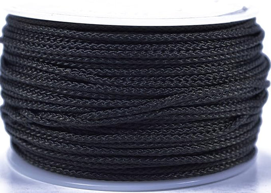 BORED? PARACORD! Nylon Micro Cord - 125 or 1000 Foot Spool Options - 70+ Colors and Patterns - 1.18mm Cord