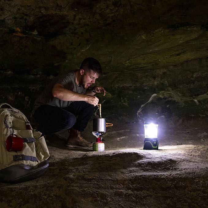 LitezAll Ultra Bright LED Lanterns for Power Outages - Battery Powered Camping Lantern, Portable and Durable Emergency LED Lantern for Outdoor Adventures