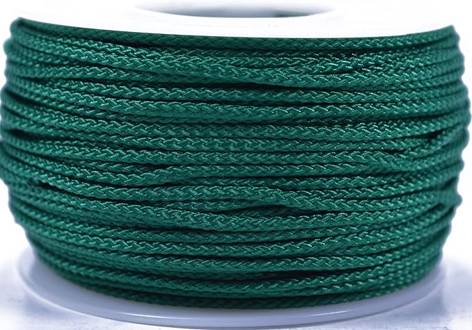 BORED? PARACORD! Nylon Micro Cord - 125 or 1000 Foot Spool Options - 70+ Colors and Patterns - 1.18mm Cord