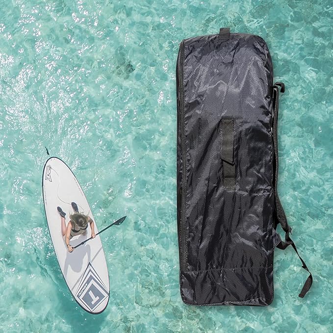 Rokia R Lightweight Folding Backpack Paddle Board Bag Storage 800D High Density and High Strength Nylon Material Big Space Suit for Inflatable Kayak Easy Carry