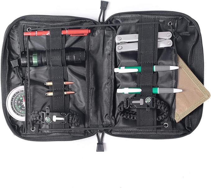 Tactical Molle Admin Pouch Multi-Purpose Modular Utility Tool Bag