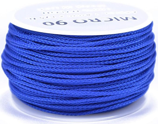 BORED? PARACORD! Nylon Micro Cord - 125 or 1000 Foot Spool Options - 70+ Colors and Patterns - 1.18mm Cord